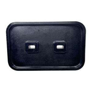 Plaque à bornes 165x103 mm  avec trous oblong - Plaque à bornes 95x60 mm avec trous oblong