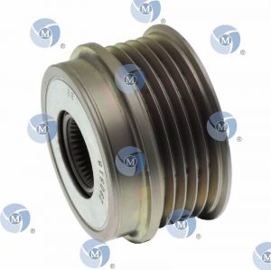 Poulie d'alternateur compatible pour alternateur VOLKSWAGEN 022903119B - Poulie alternateur débrayable INA