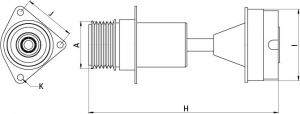 Poulie d'alternateur Ina pour alternateur HC-CARGO 235796 - vue 2