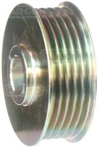 Poulie d'alternateur compatible pour alternateur MAGNETI MARELLI 63321730A