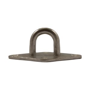 Pontet sur platine losange Ø 5mm (Inox) - Pontet sur platine d'une largeur de boucle de 11 mm