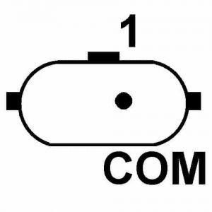 Régulateur compatible pour alternateur VALEO SG12B124 - Connecteur régulateur PL131