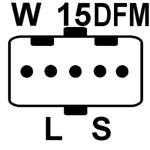 Régulateur compatible pour alternateur AUTOSTARTER POLAND ARE5058 - vue 4