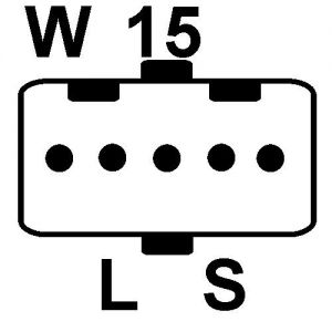 Régulateur compatible pour alternateur AUTOSTARTER POLAND ARE5058 - vue 5