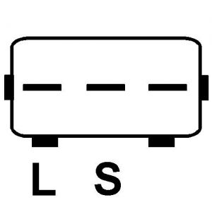 Régulateur compatible pour alternateur SUBARU 23700AA430 - Connecteur régulateur PL85