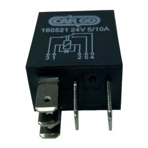 Micro relais 24V compatible pour DURITE - HCUK 072825 - Relais deux contacts 24V pour Wehrle 29401041