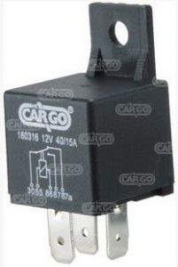 Mini relais 12V deux contacts compatible pour CLAAS 0007440700 - Relais deux contacts 12V pour Nagares rlpa5212