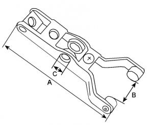 Fourchette compatible pour démarreur DAEWOO 96275481 - vue 2
