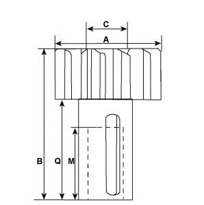 Lanceur compatible pour démarreur BOSCH B001510160 - vue 2