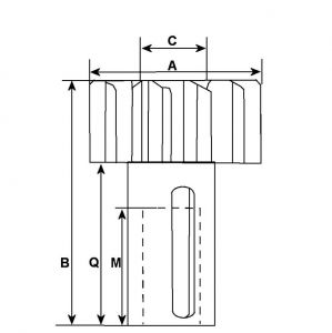 Lanceur compatible pour démarreur BOSCH 0001416037 - vue 2