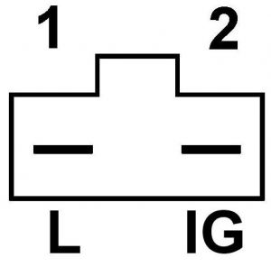 Régulateur compatible pour alternateur REMY (DELCO) 135163 - vue 3