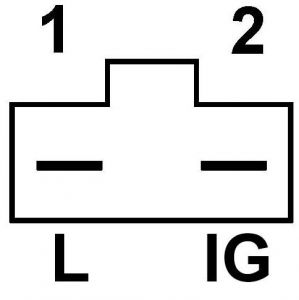 Régulateur compatible pour alternateur REMY (DELCO) 233931 - vue 4
