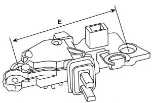 Régulateur compatible pour alternateur REMY (DELCO) 234058 - vue 4