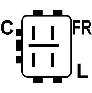 Régulateur compatible pour alternateur DENSO 335340 - vue 2