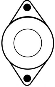 Solénoide compatible pour démarreur DENSO 0534006050 - vue 3