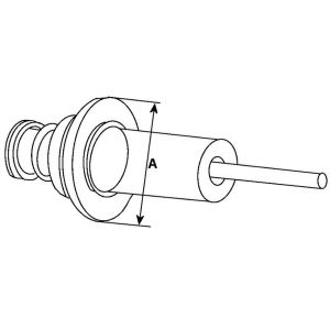 Contact mobile compatible pour démarreur BOSCH 0331402106 - vue 2