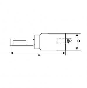 Solénoide compatible pour démarreur BOSCH 1986SE3694 - vue 7