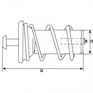 Solénoide compatible pour démarreur MITSUBISHI M0T93582 - vue 4