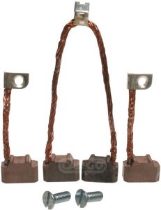 Balais de charbon compatible pour démarreur WAI 68209