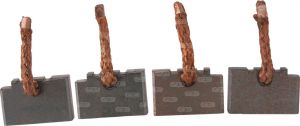Balais de charbon compatible pour démarreur BOSCH 2004320272