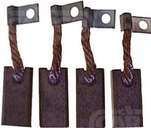 Balais de charbon compatible pour démarreur WOOD AUTO SBR5872