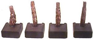 Balais de charbon compatible pour démarreur BOSCH 0001219010