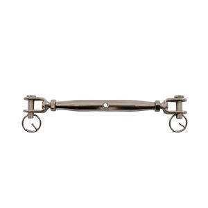 Ridoir à 2 chapes soudées M6 (Inox) - Ridoir INOX à deux chapes soudées jusqu'à 250kg