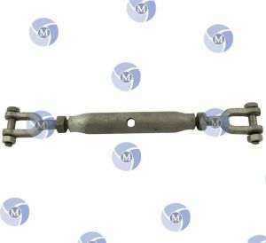 Ridoir Chape/Chape ACIER Galvanisé 220mm M8