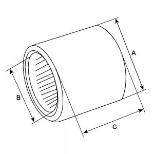 Roulement à aiguilles pour alternateur Ina pour MAGNETON (PAL/SKODA) 9172780 - vue 2