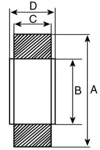 Roulement d'alternateur compatible pour alternateur VALEO TG15C146 - vue 5