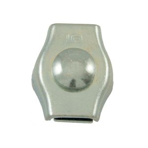 Serre-câble plat simplex Ø 6mm (Acier)