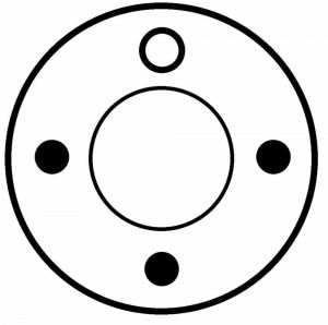 Solénoide compatible pour démarreur MITSUBISHI M3T21281 - Schéma