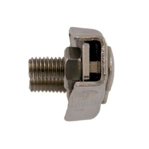 Serre-câble plat duplex Ø 8mm (Inox) - Serre-câble INOX plat duplex de diamètre de câble 8mm