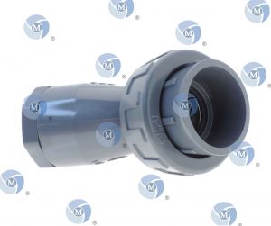 Clapet anti-retour à boule en PVC de 63 mm de diamètre - Clapet anti-retour à boule en PVC de 63 mm de diamètre