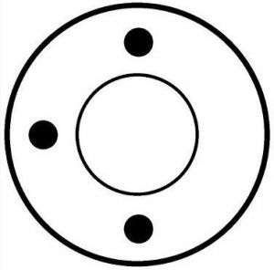 Solénoide compatible pour démarreur MITSUBISHI MED033 - Schéma