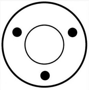 Solénoide compatible pour démarreur BOSCH 0001360012 - Schéma