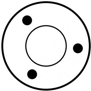 Solénoide compatible pour démarreur ISKRA AZJ3169 - Schéma
