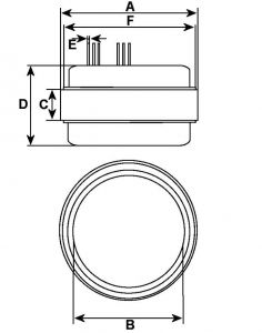 Stator d'alternateur compatible pour HITACHI LR1100720C - vue 2