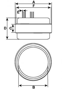 Stator d'alternateur compatible pour BOSCH B120500603 - vue 2