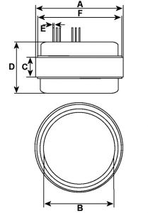 Stator d'alternateur compatible pour MITSUBISHI A5TB1391ZD - vue 2