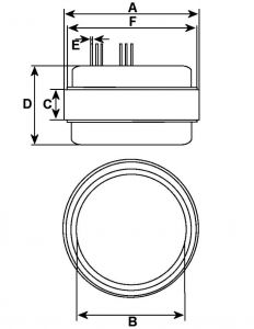 Stator d'alternateur Bosch pour BOSCH 0123325500 - vue 2