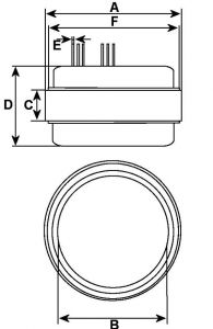 Stator d'alternateur compatible pour MITSUBISHI A005TA6292C - vue 2