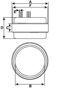 Stator d'alternateur compatible pour MITSUBISHI A4TR5291 - vue 2