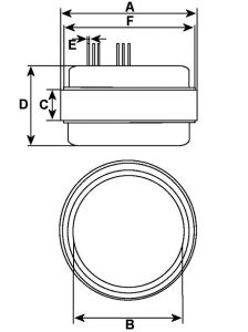 Stator d'alternateur compatible pour MITSUBISHI MN137847 - vue 2