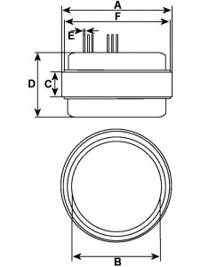 Stator d'alternateur compatible pour BOSCH 0121715014 - vue 2