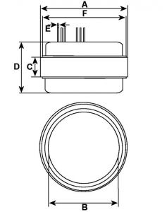 Stator d'alternateur Bosch pour BOSCH 6033GD3109 - vue 2