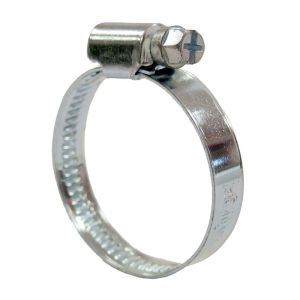 Collier import à vis bande pleine 9mm réglable de 140-160mm (Acier W1)