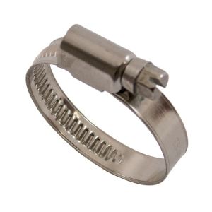 Collier Import à vis bande pleine 9mm réglable de 50-70mm (Acier inox W4)