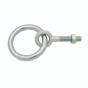 Anneau d'ecurie à écrou Ø 10mm M10 x L 50mm (Économique) - Anneau d'écurie à écrou M10 avec une vis de 50 mm