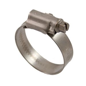 Collier à vis ASFA bande pleine 12,2mm réglable de 220-240mm (Acier W4)